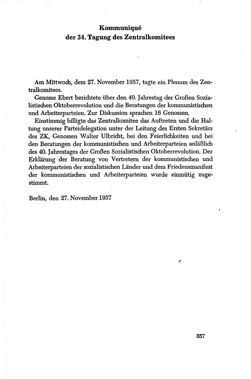 Dokumente der Sozialistischen Einheitspartei Deutschlands (SED) [Deutsche Demokratische Republik (DDR)] 1956-1957, Seite 357 (Dok. SED DDR 1956-1957, S. 357)