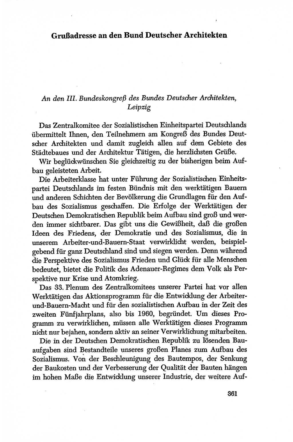 Dokumente der Sozialistischen Einheitspartei Deutschlands (SED) [Deutsche Demokratische Republik (DDR)] 1956-1957, Seite 361 (Dok. SED DDR 1956-1957, S. 361)