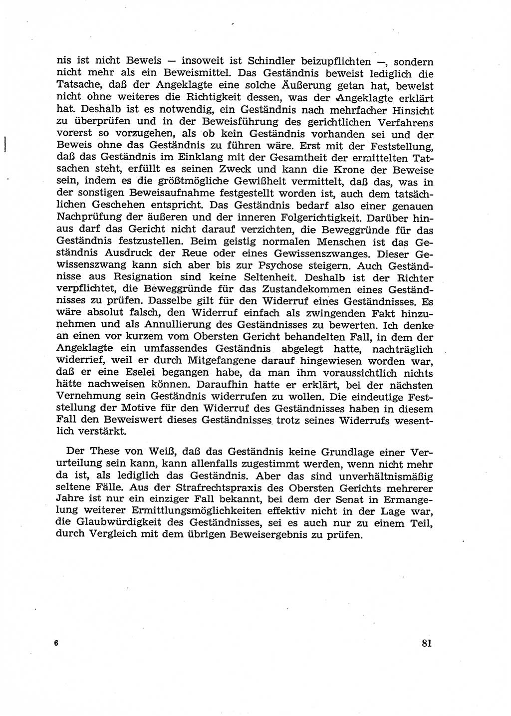 Fragen des Beweisrechts im Strafprozess [Deutsche Demokratische Republik (DDR)] 1956, Seite 81 (Fr. BeweisR. Str.-Proz. DDR 1956, S. 81)
