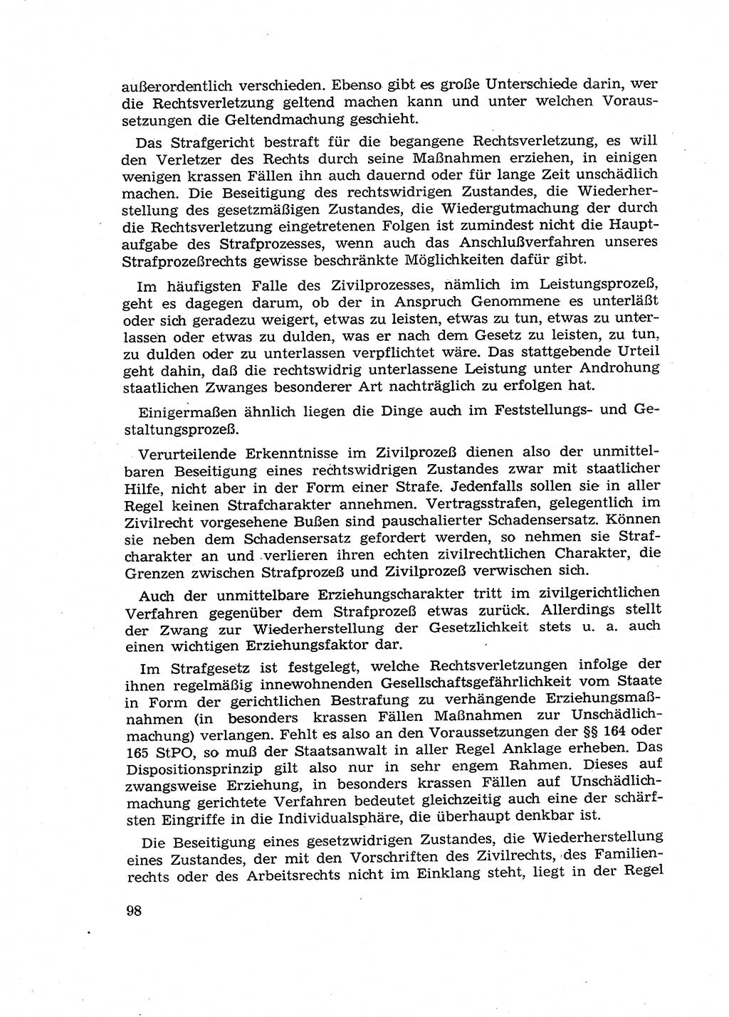 Fragen des Beweisrechts im Strafprozess [Deutsche Demokratische Republik (DDR)] 1956, Seite 98 (Fr. BeweisR. Str.-Proz. DDR 1956, S. 98)