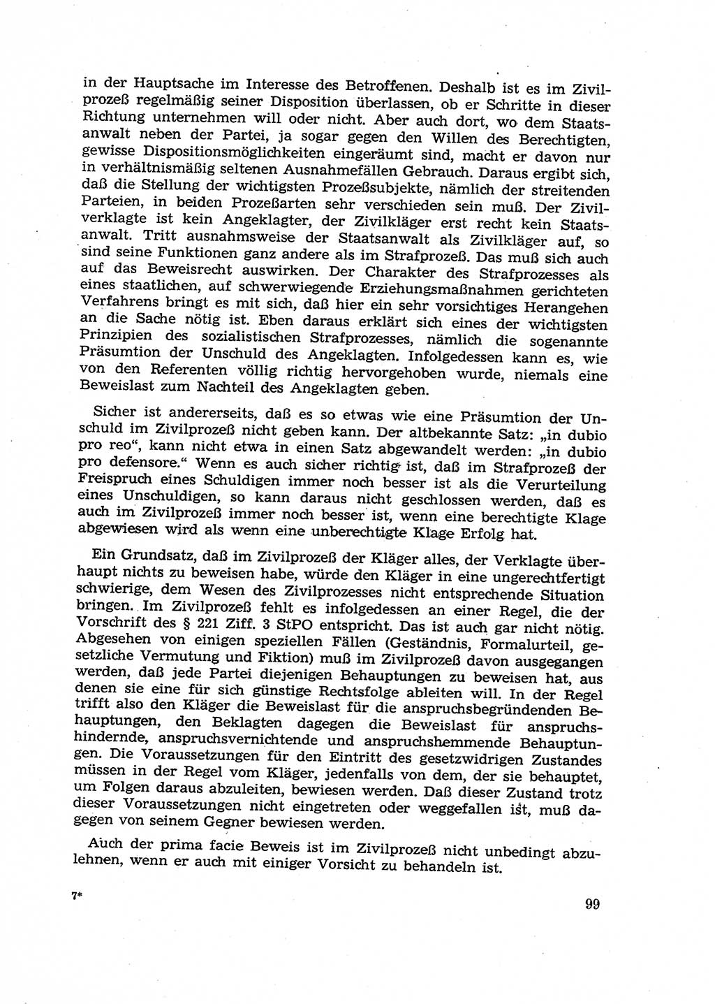 Fragen des Beweisrechts im Strafprozess [Deutsche Demokratische Republik (DDR)] 1956, Seite 99 (Fr. BeweisR. Str.-Proz. DDR 1956, S. 99)