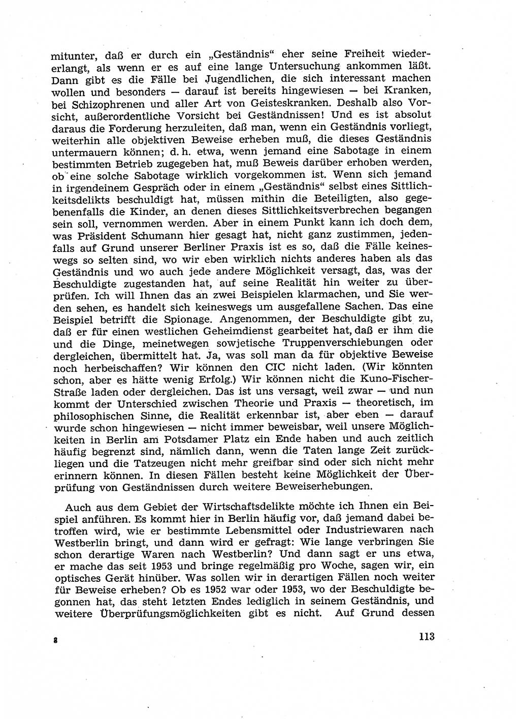 Fragen des Beweisrechts im Strafprozess [Deutsche Demokratische Republik (DDR)] 1956, Seite 113 (Fr. BeweisR. Str.-Proz. DDR 1956, S. 113)