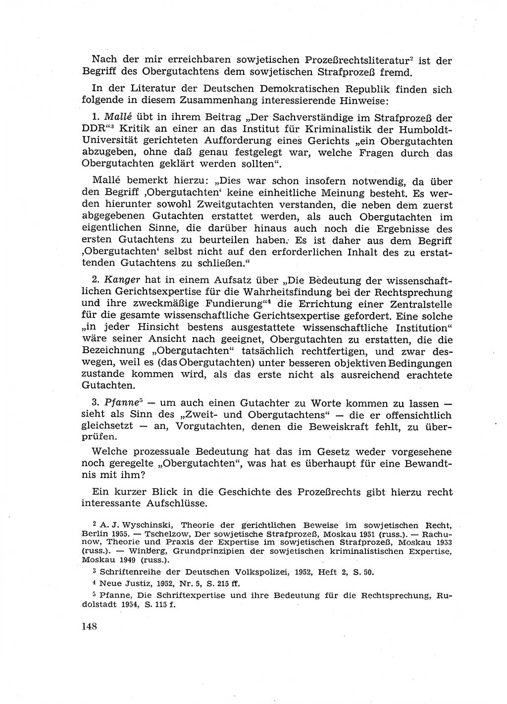 Fragen des Beweisrechts im Strafprozess [Deutsche Demokratische Republik (DDR)] 1956, Seite 148 (Fr. BeweisR. Str.-Proz. DDR 1956, S. 148)