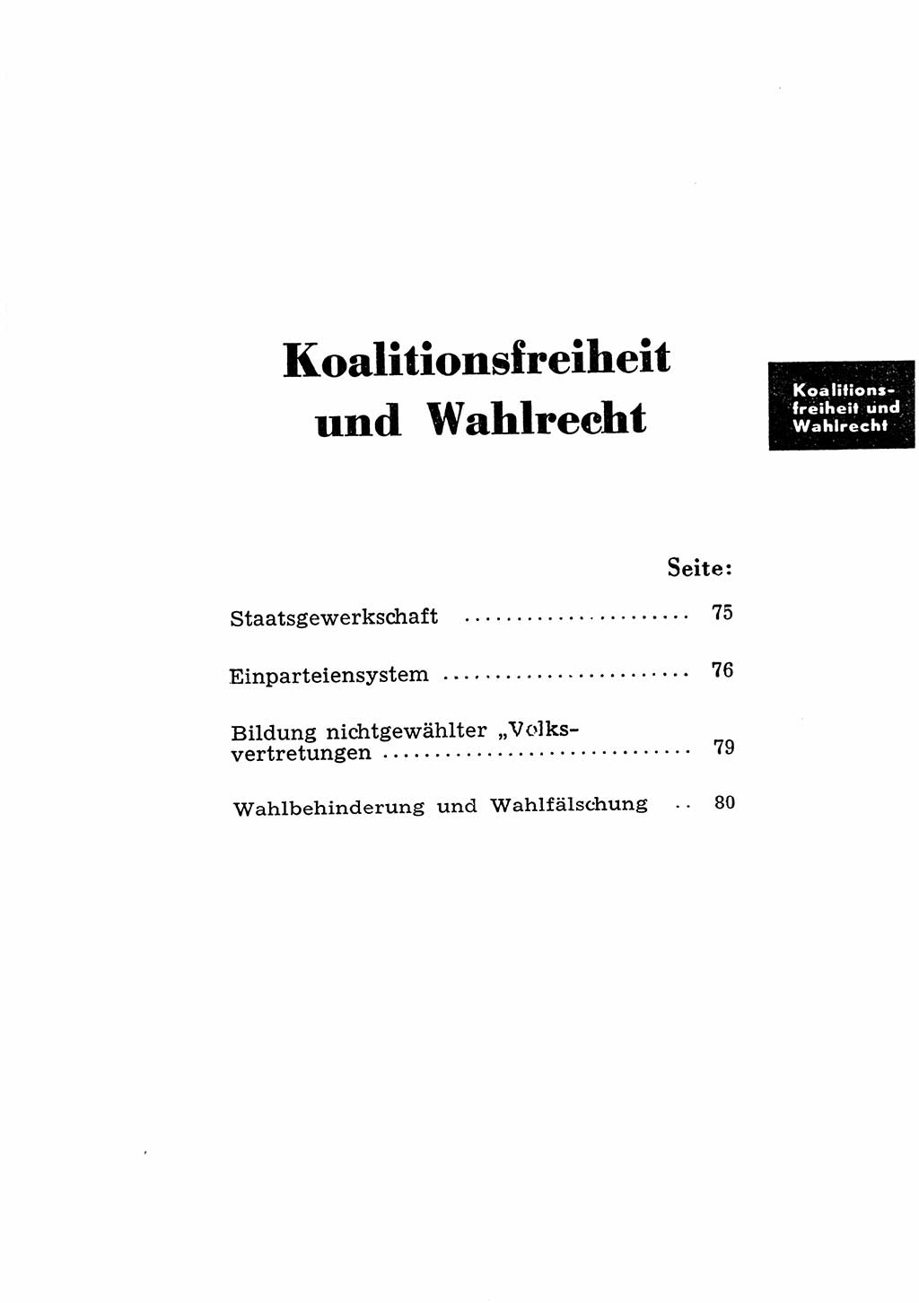Katalog des Unrechts, Untersuchungsausschuß Freiheitlicher Juristen (UfJ) [Bundesrepublik Deutschland (BRD)] 1956, Seite 73 (Kat. UnR. UfJ BRD 1956, S. 73)