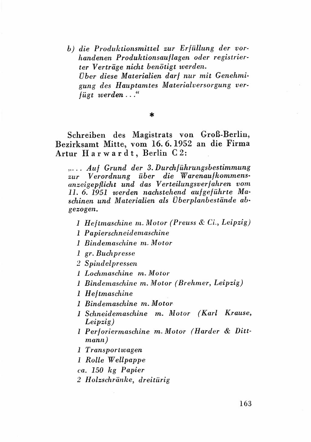 Katalog des Unrechts, Untersuchungsausschuß Freiheitlicher Juristen (UfJ) [Bundesrepublik Deutschland (BRD)] 1956, Seite 163 (Kat. UnR. UfJ BRD 1956, S. 163)