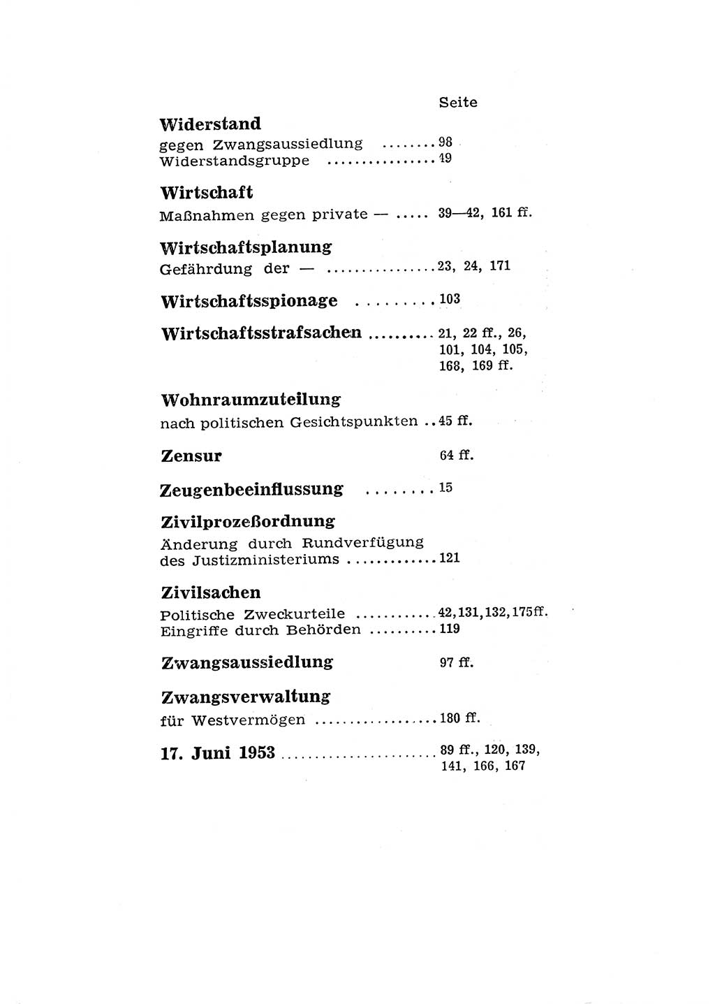 Katalog des Unrechts, Untersuchungsausschuß Freiheitlicher Juristen (UfJ) [Bundesrepublik Deutschland (BRD)] 1956, Seite 210 (Kat. UnR. UfJ BRD 1956, S. 210)