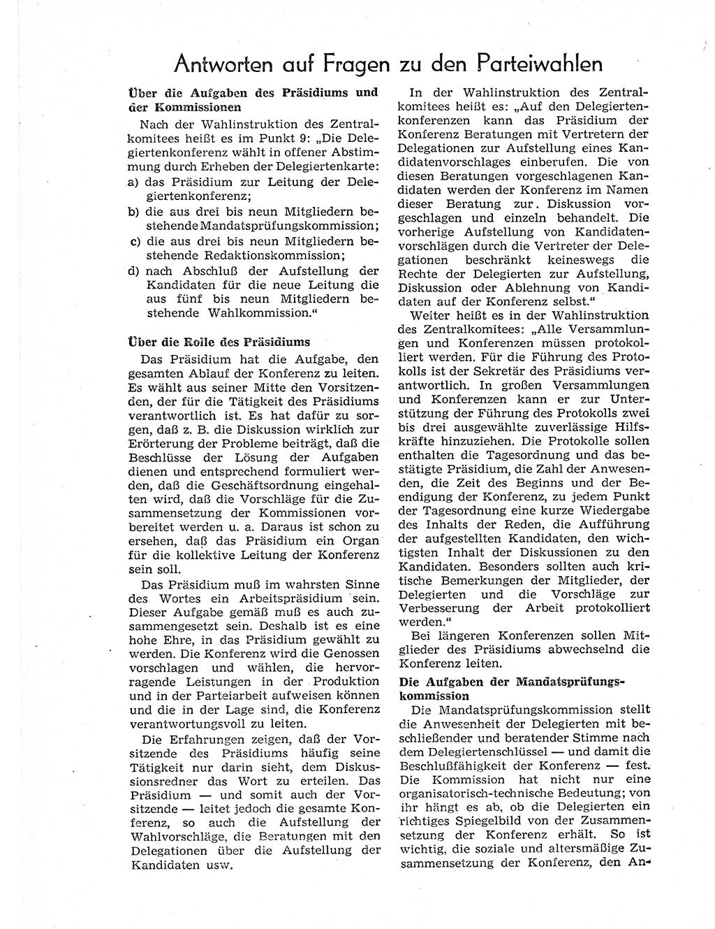 Neuer Weg (NW), Organ des Zentralkomitees (ZK) der SED (Sozialistische Einheitspartei Deutschlands) für Fragen des Parteiaufbaus und des Parteilebens, 11. Jahrgang [Deutsche Demokratische Republik (DDR)] 1956, Seite 120 (NW ZK SED DDR 1956, S. 120)