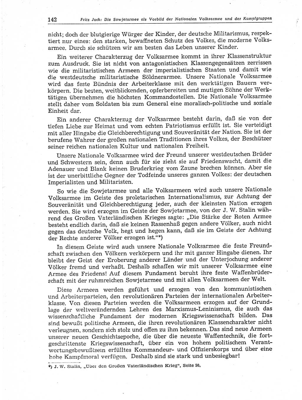 Neuer Weg (NW), Organ des Zentralkomitees (ZK) der SED (Sozialistische Einheitspartei Deutschlands) für Fragen des Parteiaufbaus und des Parteilebens, 11. Jahrgang [Deutsche Demokratische Republik (DDR)] 1956, Seite 142 (NW ZK SED DDR 1956, S. 142)