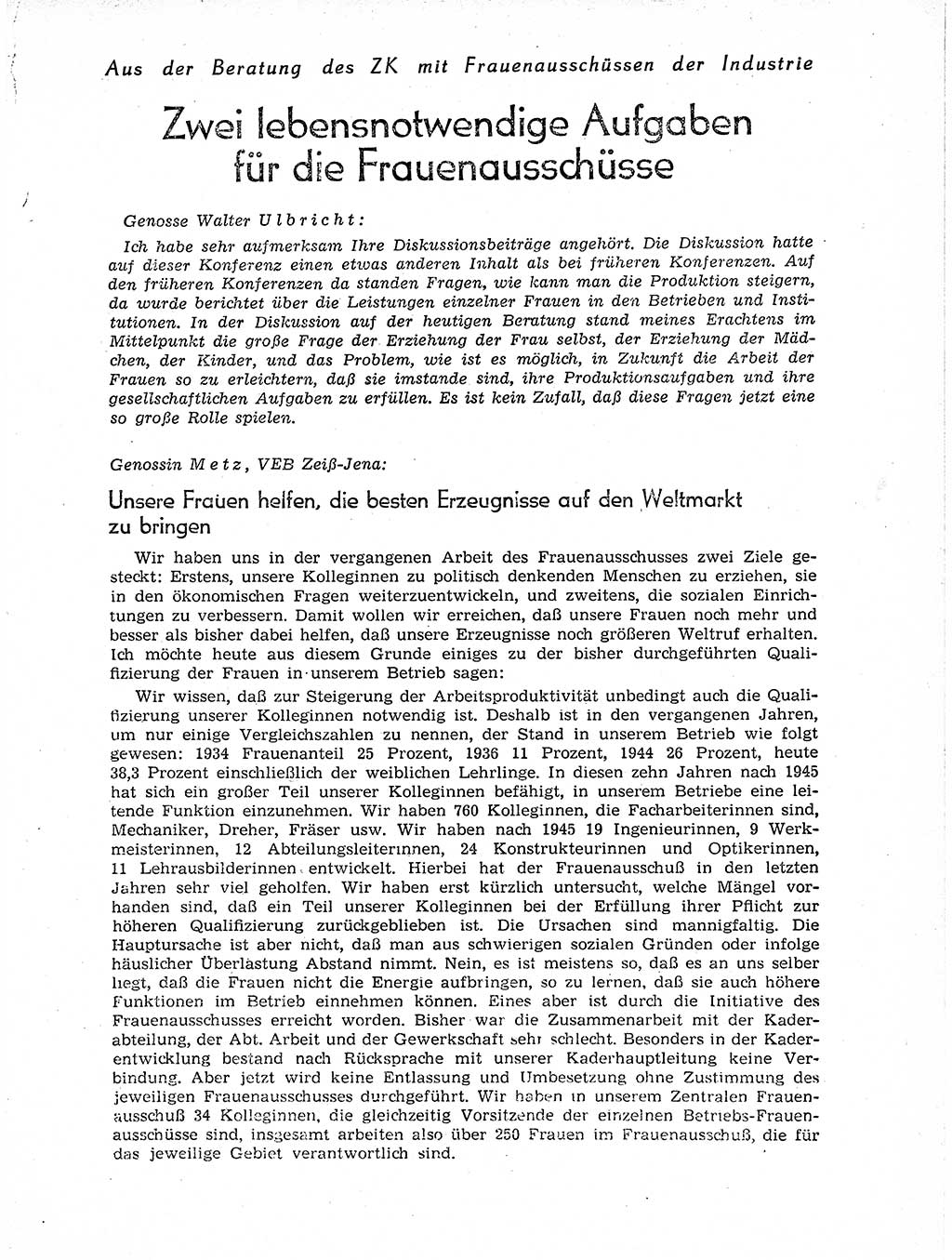 Neuer Weg (NW), Organ des Zentralkomitees (ZK) der SED (Sozialistische Einheitspartei Deutschlands) für Fragen des Parteiaufbaus und des Parteilebens, 11. Jahrgang [Deutsche Demokratische Republik (DDR)] 1956, Seite 157 (NW ZK SED DDR 1956, S. 157)