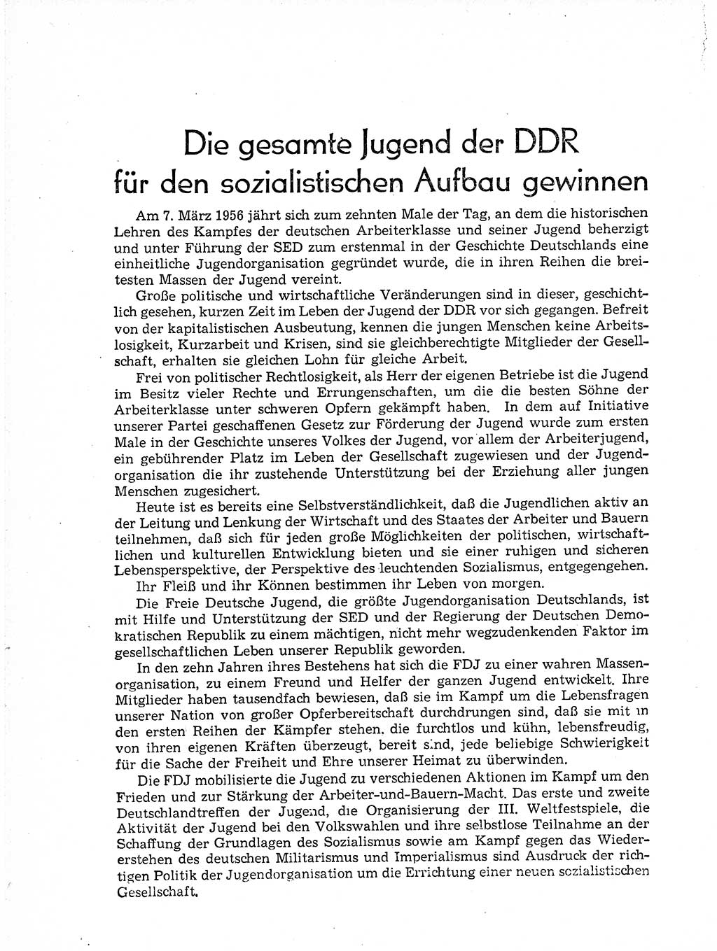 Neuer Weg (NW), Organ des Zentralkomitees (ZK) der SED (Sozialistische Einheitspartei Deutschlands) für Fragen des Parteiaufbaus und des Parteilebens, 11. Jahrgang [Deutsche Demokratische Republik (DDR)] 1956, Seite 194 (NW ZK SED DDR 1956, S. 194)
