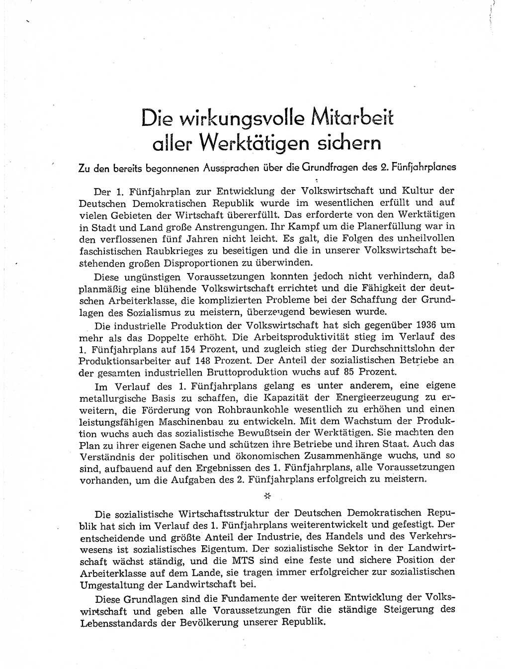 Neuer Weg (NW), Organ des Zentralkomitees (ZK) der SED (Sozialistische Einheitspartei Deutschlands) für Fragen des Parteiaufbaus und des Parteilebens, 11. Jahrgang [Deutsche Demokratische Republik (DDR)] 1956, Seite 266 (NW ZK SED DDR 1956, S. 266)