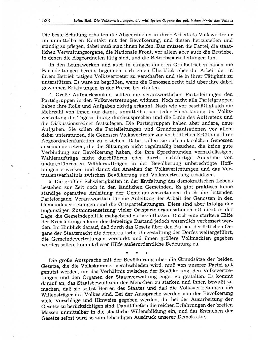 Neuer Weg (NW), Organ des Zentralkomitees (ZK) der SED (Sozialistische Einheitspartei Deutschlands) für Fragen des Parteiaufbaus und des Parteilebens, 11. Jahrgang [Deutsche Demokratische Republik (DDR)] 1956, Seite 528 (NW ZK SED DDR 1956, S. 528)