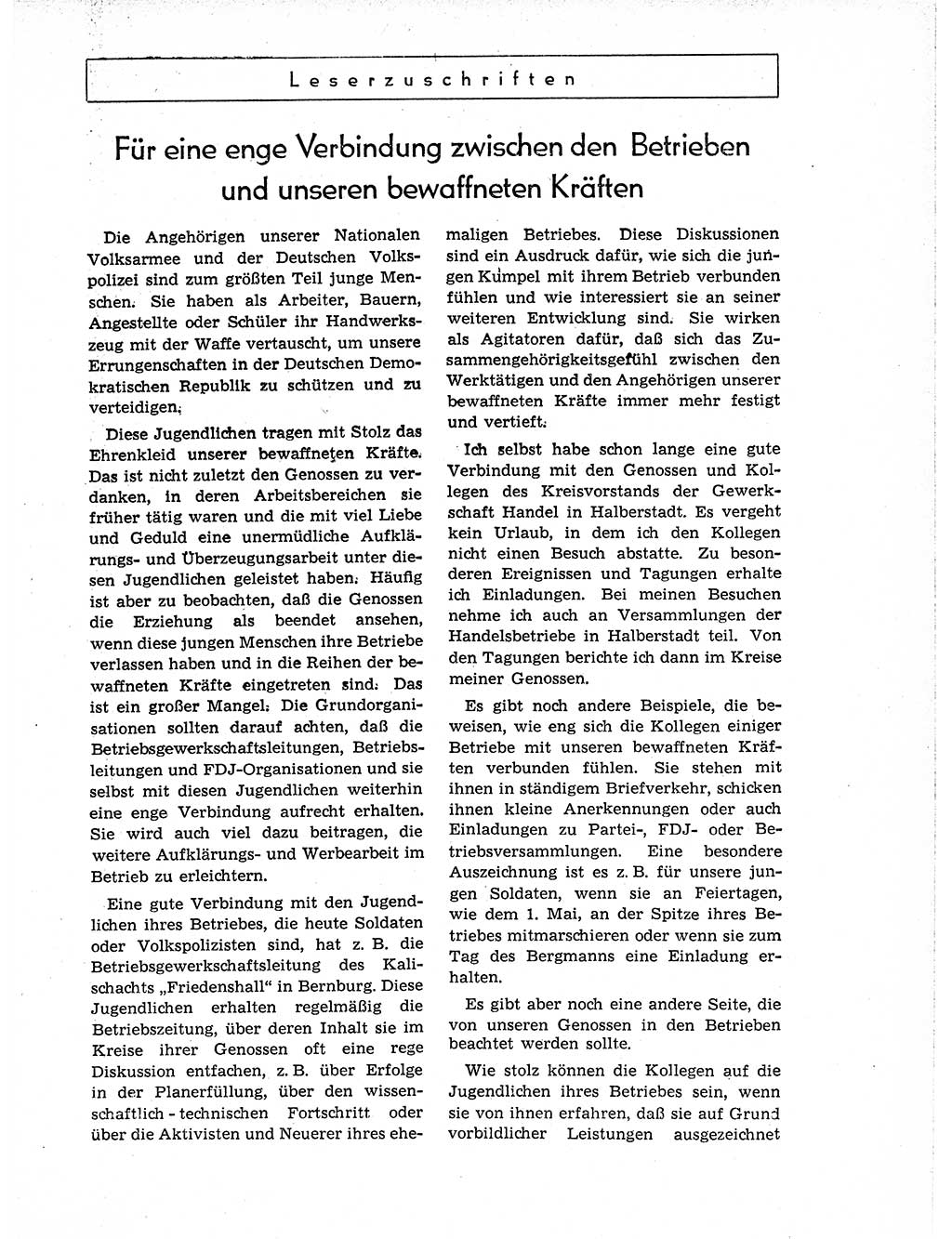 Neuer Weg (NW), Organ des Zentralkomitees (ZK) der SED (Sozialistische Einheitspartei Deutschlands) für Fragen des Parteiaufbaus und des Parteilebens, 11. Jahrgang [Deutsche Demokratische Republik (DDR)] 1956, Seite 649 (NW ZK SED DDR 1956, S. 649)
