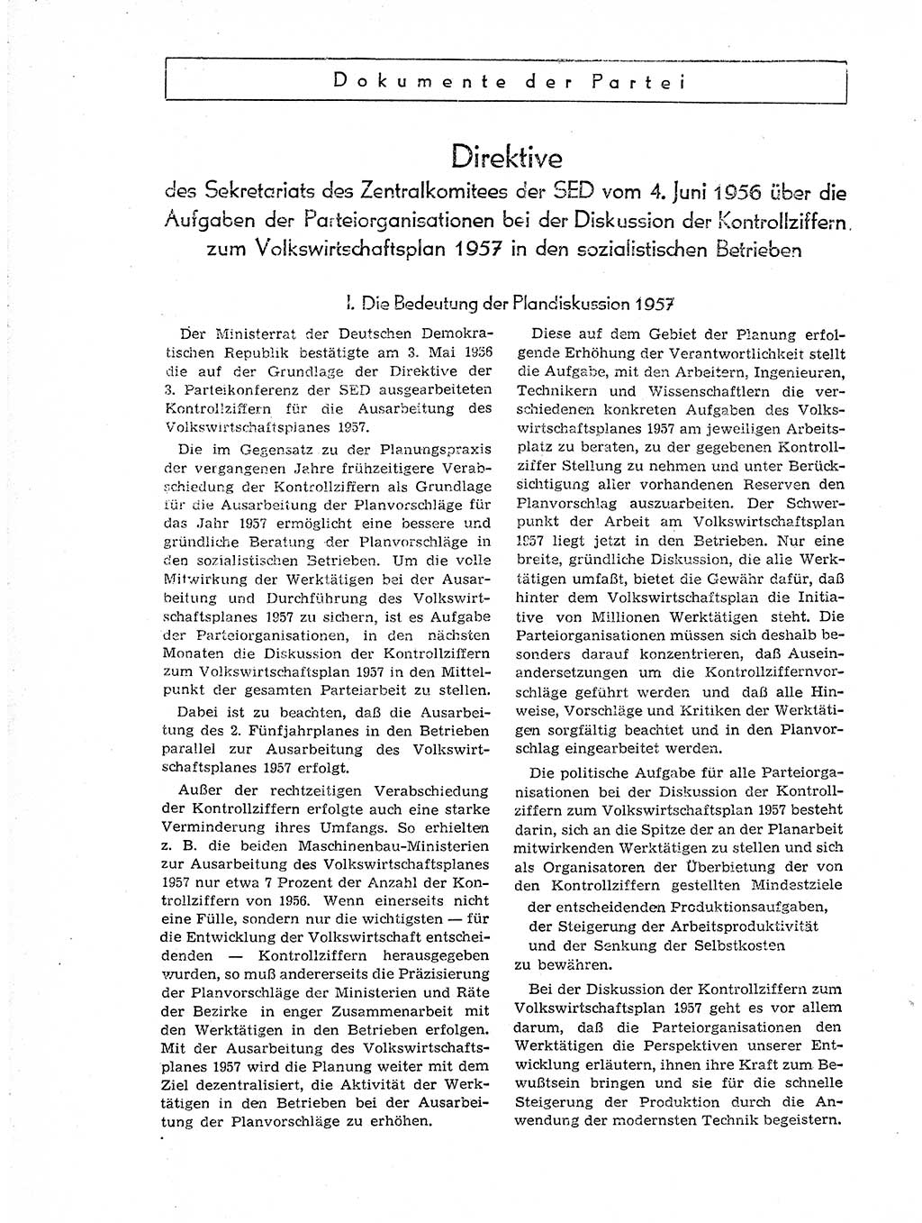 Neuer Weg (NW), Organ des Zentralkomitees (ZK) der SED (Sozialistische Einheitspartei Deutschlands) für Fragen des Parteiaufbaus und des Parteilebens, 11. Jahrgang [Deutsche Demokratische Republik (DDR)] 1956, Seite 724 (NW ZK SED DDR 1956, S. 724)