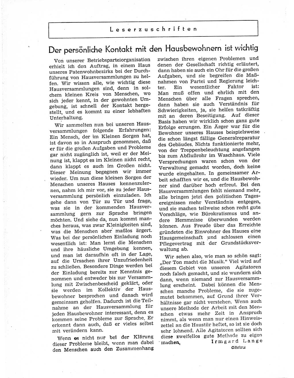 Neuer Weg (NW), Organ des Zentralkomitees (ZK) der SED (Sozialistische Einheitspartei Deutschlands) für Fragen des Parteiaufbaus und des Parteilebens, 11. Jahrgang [Deutsche Demokratische Republik (DDR)] 1956, Seite 916 (NW ZK SED DDR 1956, S. 916)