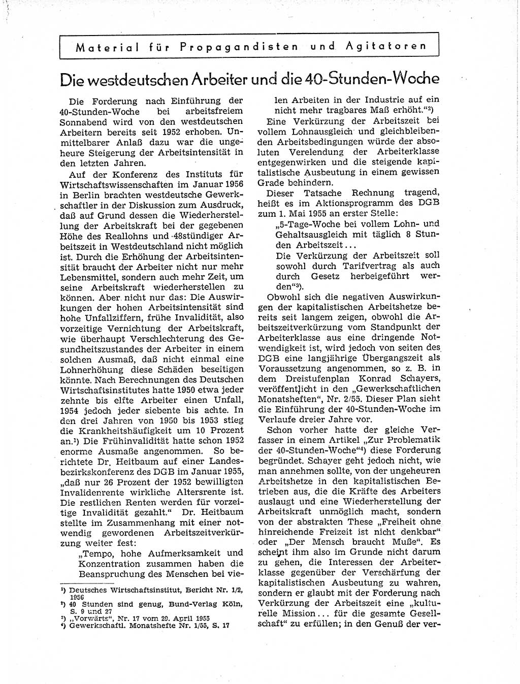Neuer Weg (NW), Organ des Zentralkomitees (ZK) der SED (Sozialistische Einheitspartei Deutschlands) für Fragen des Parteiaufbaus und des Parteilebens, 11. Jahrgang [Deutsche Demokratische Republik (DDR)] 1956, Seite 973 (NW ZK SED DDR 1956, S. 973)