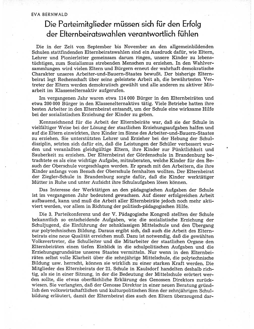 Neuer Weg (NW), Organ des Zentralkomitees (ZK) der SED (Sozialistische Einheitspartei Deutschlands) für Fragen des Parteiaufbaus und des Parteilebens, 11. Jahrgang [Deutsche Demokratische Republik (DDR)] 1956, Seite 1189 (NW ZK SED DDR 1956, S. 1189)