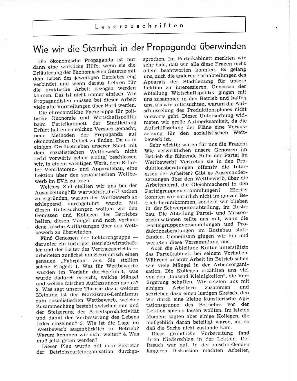 Neuer Weg (NW), Organ des Zentralkomitees (ZK) der SED (Sozialistische Einheitspartei Deutschlands) für Fragen des Parteiaufbaus und des Parteilebens, 11. Jahrgang [Deutsche Demokratische Republik (DDR)] 1956, Seite 1301 (NW ZK SED DDR 1956, S. 1301)