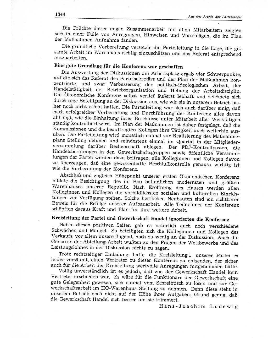 Neuer Weg (NW), Organ des Zentralkomitees (ZK) der SED (Sozialistische Einheitspartei Deutschlands) für Fragen des Parteiaufbaus und des Parteilebens, 11. Jahrgang [Deutsche Demokratische Republik (DDR)] 1956, Seite 1344 (NW ZK SED DDR 1956, S. 1344)