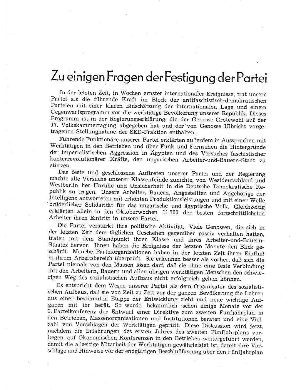 Neuer Weg (NW), Organ des Zentralkomitees (ZK) der SED (Sozialistische Einheitspartei Deutschlands) für Fragen des Parteiaufbaus und des Parteilebens, 11. Jahrgang [Deutsche Demokratische Republik (DDR)] 1956, Seite 1370 (NW ZK SED DDR 1956, S. 1370)