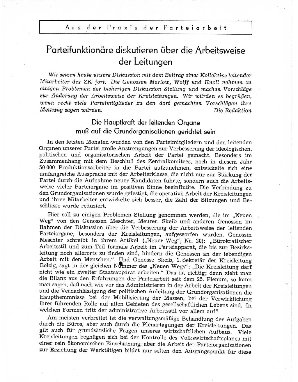 Neuer Weg (NW), Organ des Zentralkomitees (ZK) der SED (Sozialistische Einheitspartei Deutschlands) für Fragen des Parteiaufbaus und des Parteilebens, 11. Jahrgang [Deutsche Demokratische Republik (DDR)] 1956, Seite 1379 (NW ZK SED DDR 1956, S. 1379)