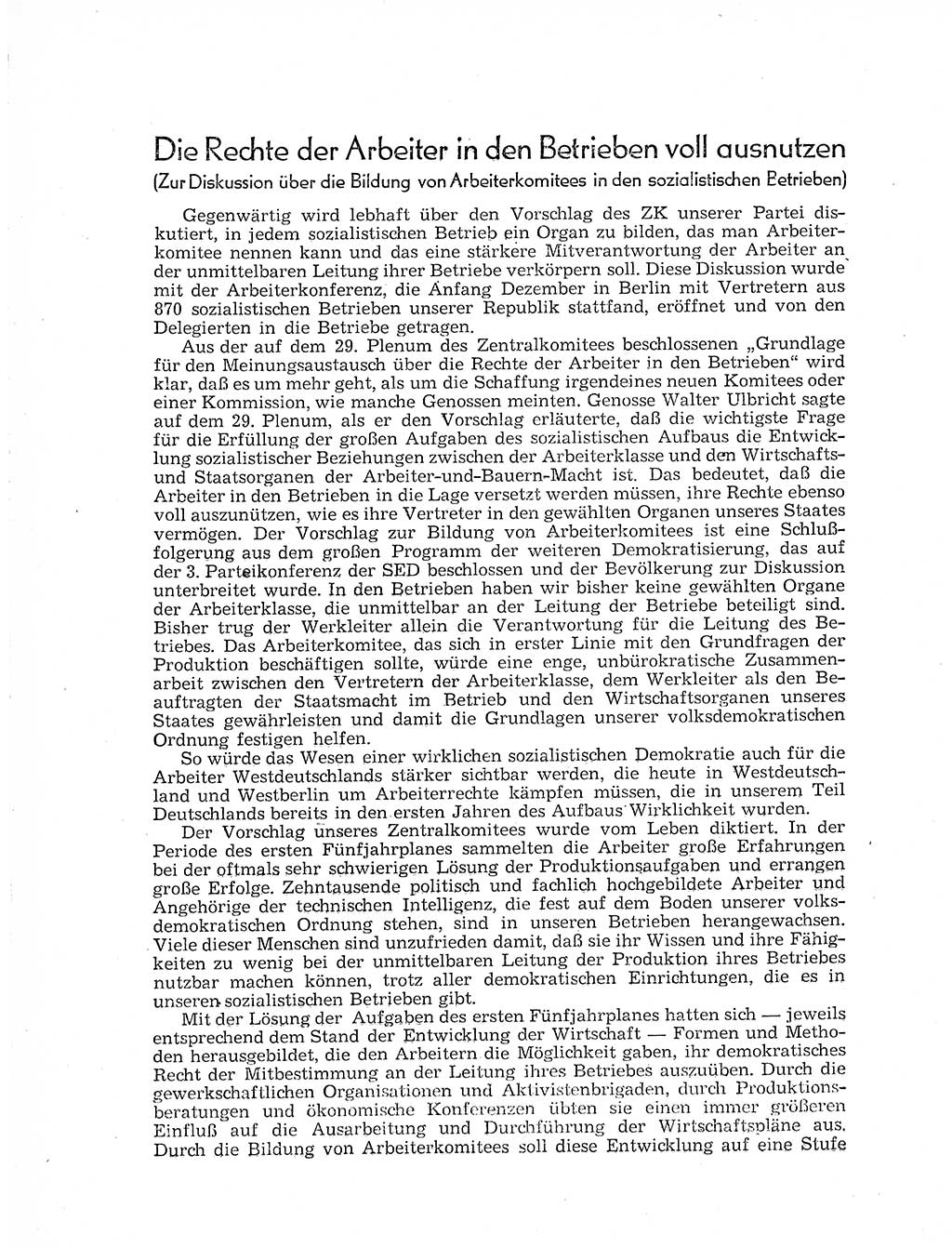 Neuer Weg (NW), Organ des Zentralkomitees (ZK) der SED (Sozialistische Einheitspartei Deutschlands) für Fragen des Parteiaufbaus und des Parteilebens, 11. Jahrgang [Deutsche Demokratische Republik (DDR)] 1956, Seite 1498 (NW ZK SED DDR 1956, S. 1498)