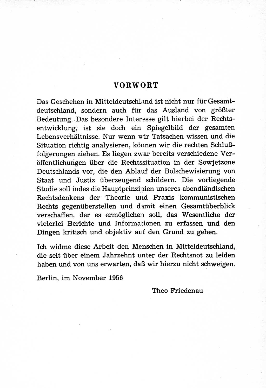 Rechtsstaat in zweierlei Hinsicht, Untersuchungsausschuß freiheitlicher Juristen (UfJ) [Bundesrepublik Deutschland (BRD)] 1956, Seite 7 (R.-St. UfJ BRD 1956, S. 7)