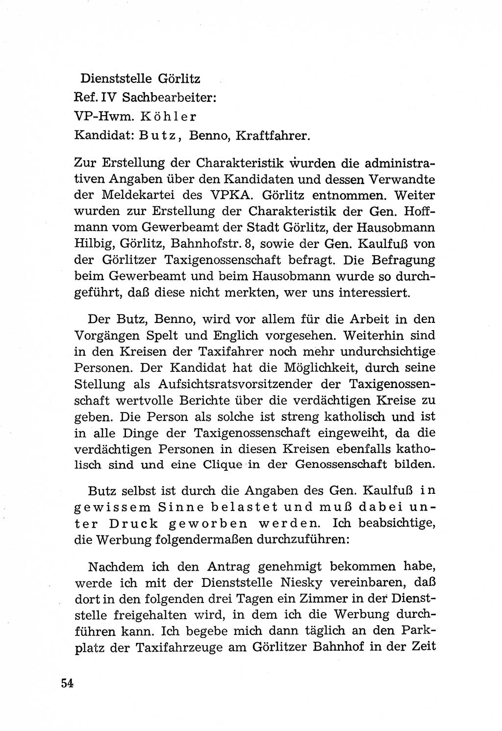 Rechtsstaat in zweierlei Hinsicht, UntersuchungsausschuÃŸ freiheitlicher Juristen (UfJ) [Bundesrepublik Deutschland (BRD)] 1956, Seite 54 (R.-St. UfJ BRD 1956, S. 54)