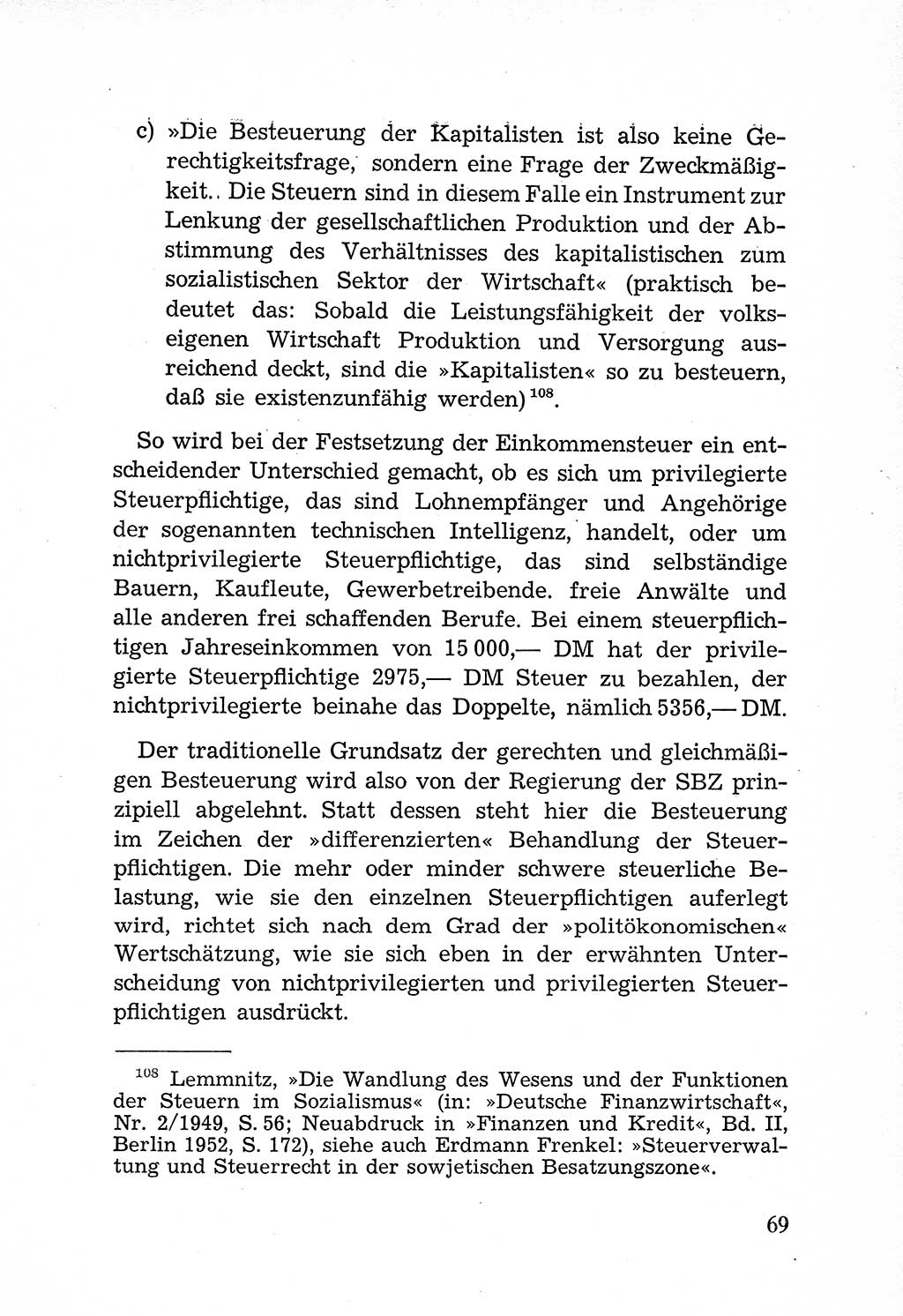 Rechtsstaat in zweierlei Hinsicht, Untersuchungsausschuß freiheitlicher Juristen (UfJ) [Bundesrepublik Deutschland (BRD)] 1956, Seite 69 (R.-St. UfJ BRD 1956, S. 69)