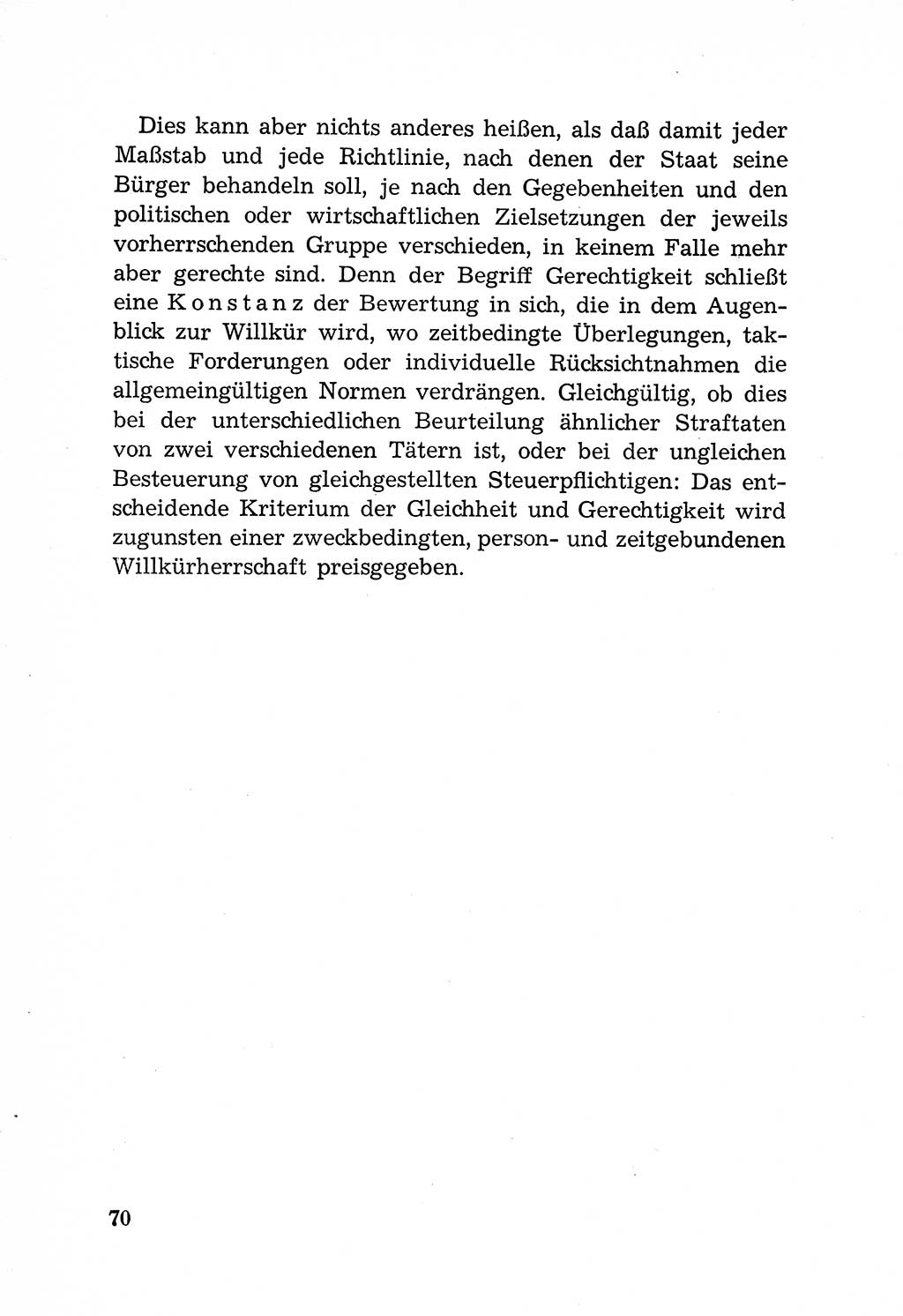 Rechtsstaat in zweierlei Hinsicht, UntersuchungsausschuÃŸ freiheitlicher Juristen (UfJ) [Bundesrepublik Deutschland (BRD)] 1956, Seite 70 (R.-St. UfJ BRD 1956, S. 70)