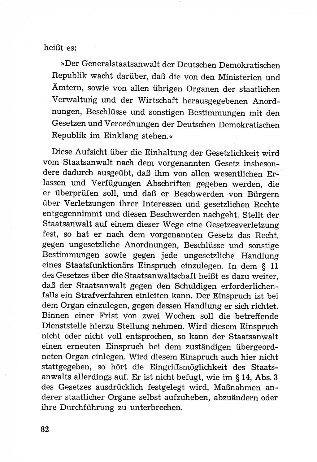 Rechtsstaat in zweierlei Hinsicht, Untersuchungsausschuß freiheitlicher Juristen (UfJ) [Bundesrepublik Deutschland (BRD)] 1956, Seite 82 (R.-St. UfJ BRD 1956, S. 82)