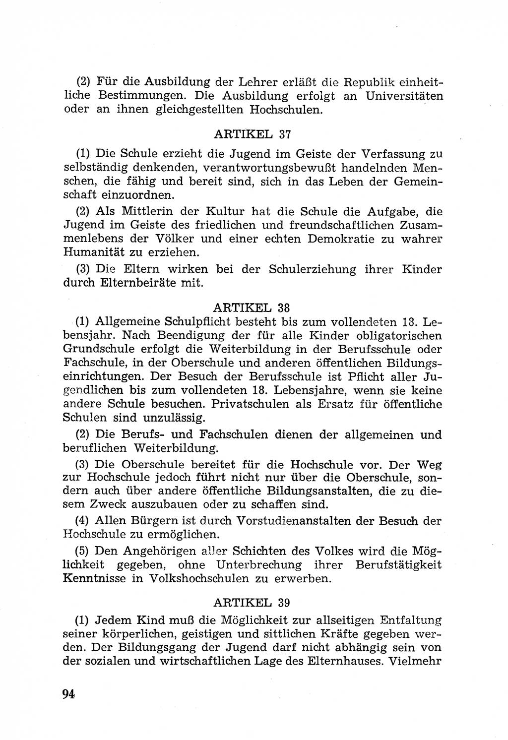 Rechtsstaat in zweierlei Hinsicht, Untersuchungsausschuß freiheitlicher Juristen (UfJ) [Bundesrepublik Deutschland (BRD)] 1956, Seite 94 (R.-St. UfJ BRD 1956, S. 94)