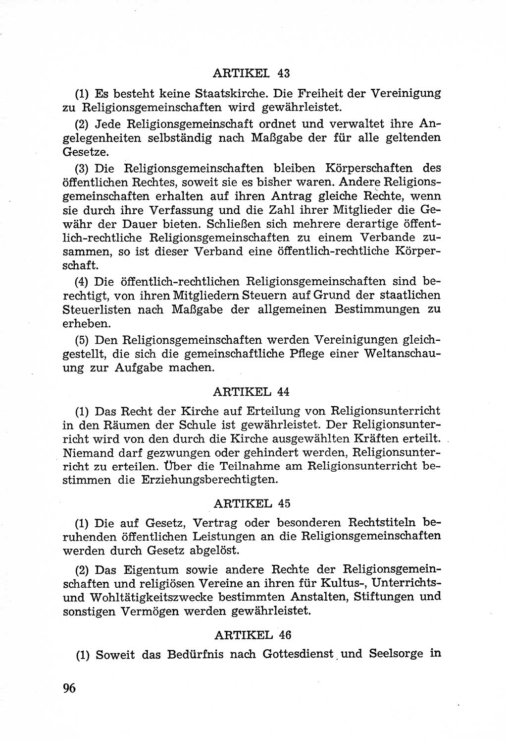 Rechtsstaat in zweierlei Hinsicht, Untersuchungsausschuß freiheitlicher Juristen (UfJ) [Bundesrepublik Deutschland (BRD)] 1956, Seite 96 (R.-St. UfJ BRD 1956, S. 96)