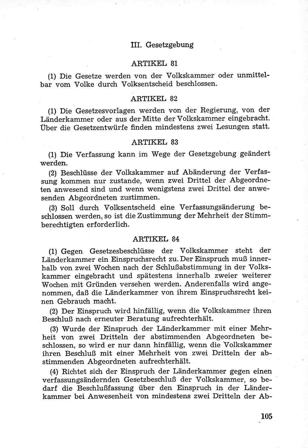 Rechtsstaat in zweierlei Hinsicht, UntersuchungsausschuÃŸ freiheitlicher Juristen (UfJ) [Bundesrepublik Deutschland (BRD)] 1956, Seite 105 (R.-St. UfJ BRD 1956, S. 105)