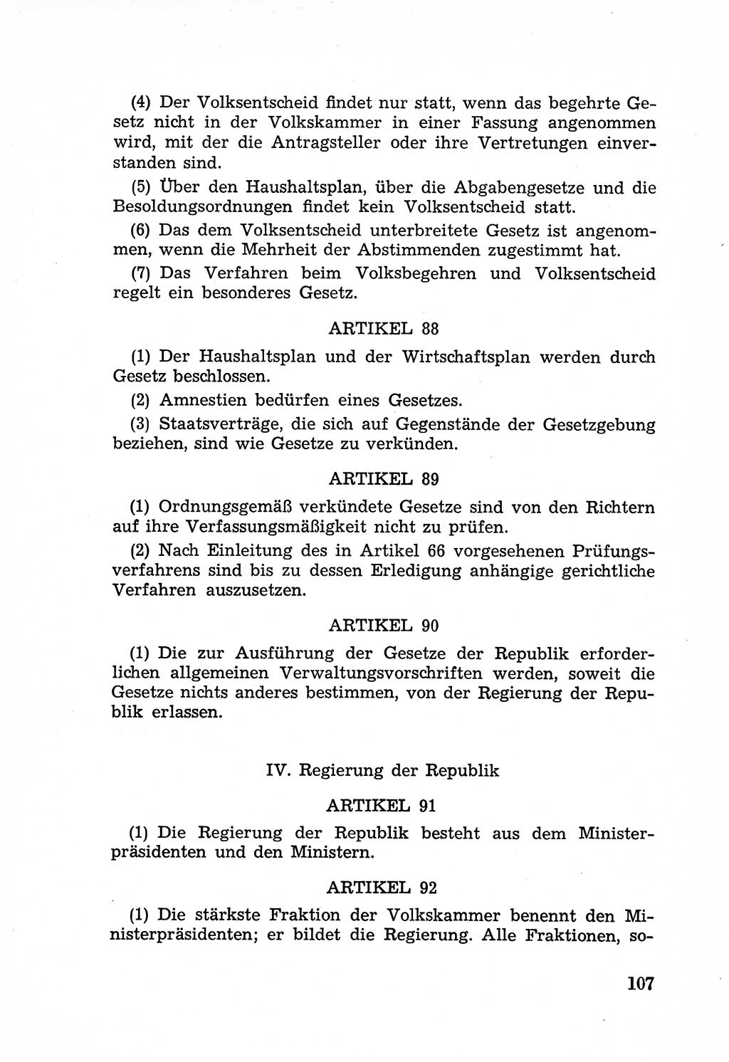 Rechtsstaat in zweierlei Hinsicht, Untersuchungsausschuß freiheitlicher Juristen (UfJ) [Bundesrepublik Deutschland (BRD)] 1956, Seite 107 (R.-St. UfJ BRD 1956, S. 107)