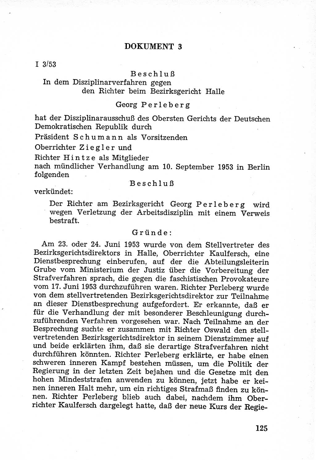 Rechtsstaat in zweierlei Hinsicht, Untersuchungsausschuß freiheitlicher Juristen (UfJ) [Bundesrepublik Deutschland (BRD)] 1956, Seite 125 (R.-St. UfJ BRD 1956, S. 125)