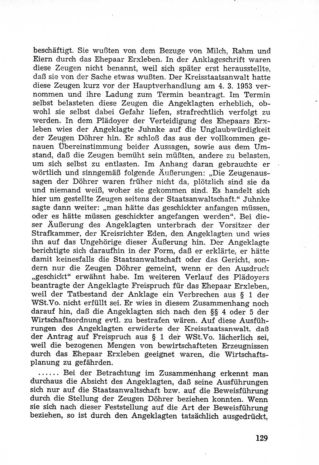 Rechtsstaat in zweierlei Hinsicht, Untersuchungsausschuß freiheitlicher Juristen (UfJ) [Bundesrepublik Deutschland (BRD)] 1956, Seite 129 (R.-St. UfJ BRD 1956, S. 129)