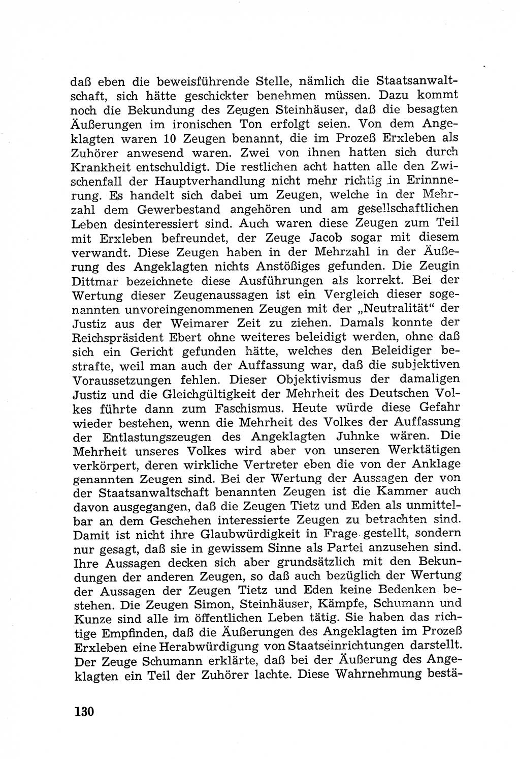 Rechtsstaat in zweierlei Hinsicht, Untersuchungsausschuß freiheitlicher Juristen (UfJ) [Bundesrepublik Deutschland (BRD)] 1956, Seite 130 (R.-St. UfJ BRD 1956, S. 130)