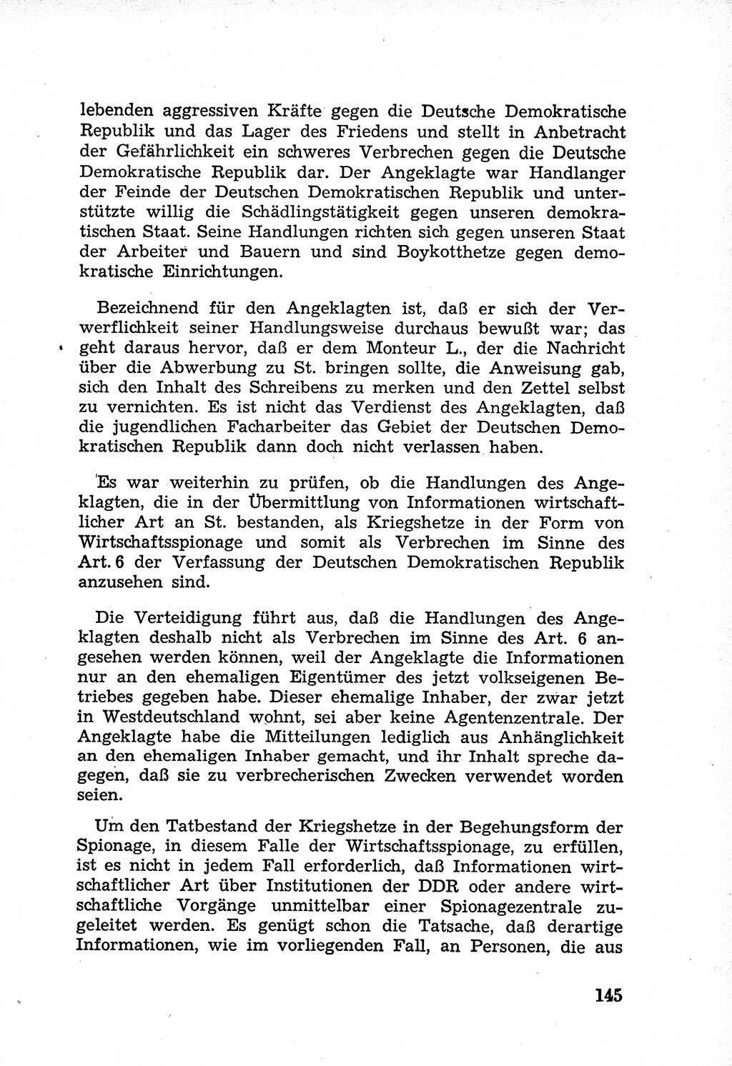 Rechtsstaat in zweierlei Hinsicht, Untersuchungsausschuß freiheitlicher Juristen (UfJ) [Bundesrepublik Deutschland (BRD)] 1956, Seite 145 (R.-St. UfJ BRD 1956, S. 145)