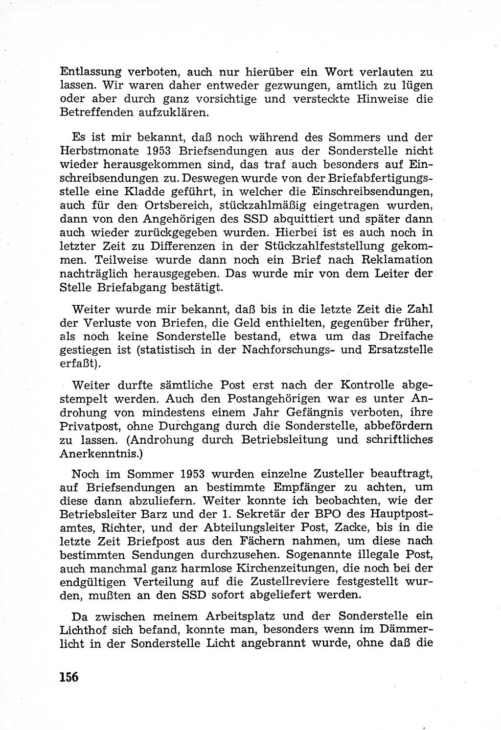 Rechtsstaat in zweierlei Hinsicht, Untersuchungsausschuß freiheitlicher Juristen (UfJ) [Bundesrepublik Deutschland (BRD)] 1956, Seite 156 (R.-St. UfJ BRD 1956, S. 156)