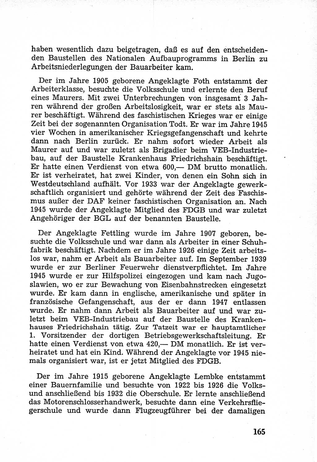 Rechtsstaat in zweierlei Hinsicht, Untersuchungsausschuß freiheitlicher Juristen (UfJ) [Bundesrepublik Deutschland (BRD)] 1956, Seite 165 (R.-St. UfJ BRD 1956, S. 165)