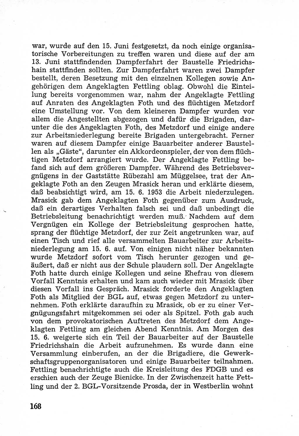 Rechtsstaat in zweierlei Hinsicht, Untersuchungsausschuß freiheitlicher Juristen (UfJ) [Bundesrepublik Deutschland (BRD)] 1956, Seite 168 (R.-St. UfJ BRD 1956, S. 168)