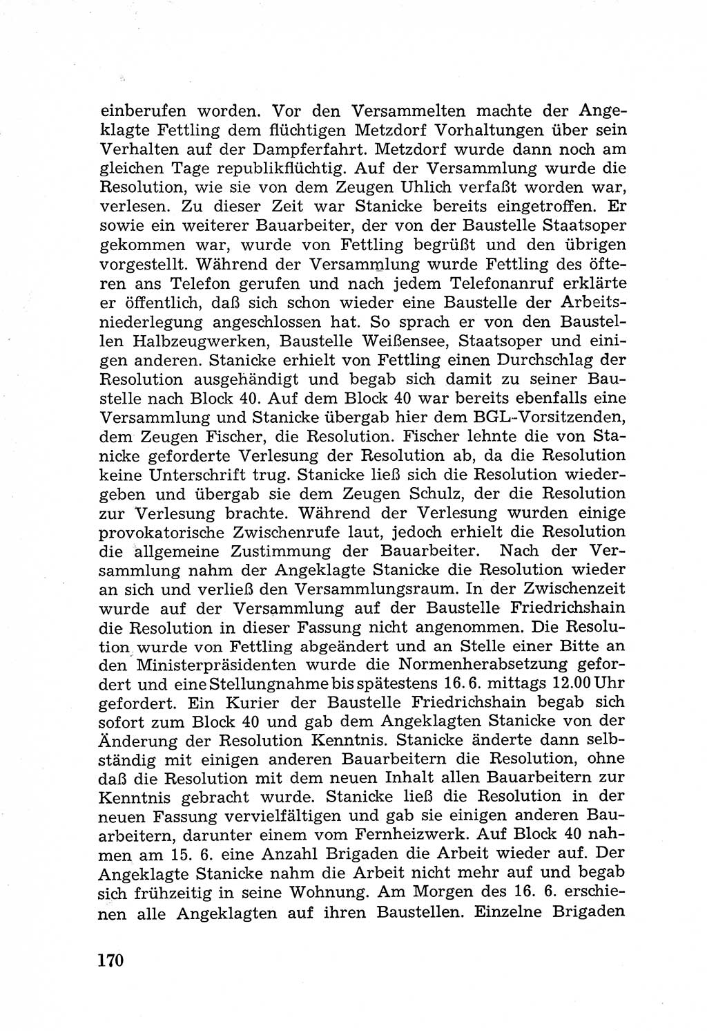 Rechtsstaat in zweierlei Hinsicht, Untersuchungsausschuß freiheitlicher Juristen (UfJ) [Bundesrepublik Deutschland (BRD)] 1956, Seite 170 (R.-St. UfJ BRD 1956, S. 170)