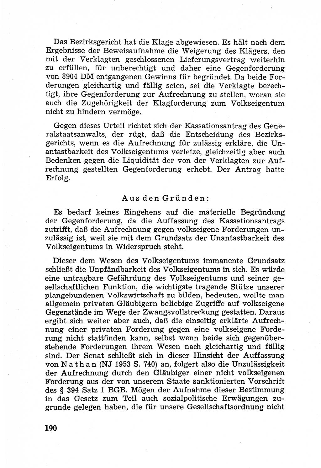 Rechtsstaat in zweierlei Hinsicht, Untersuchungsausschuß freiheitlicher Juristen (UfJ) [Bundesrepublik Deutschland (BRD)] 1956, Seite 190 (R.-St. UfJ BRD 1956, S. 190)