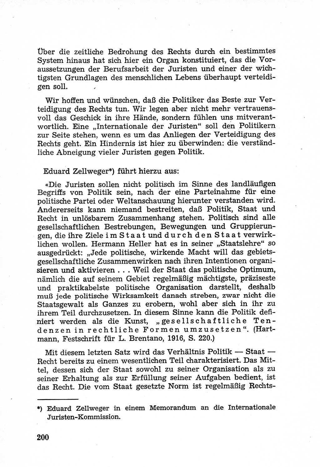 Rechtsstaat in zweierlei Hinsicht, Untersuchungsausschuß freiheitlicher Juristen (UfJ) [Bundesrepublik Deutschland (BRD)] 1956, Seite 200 (R.-St. UfJ BRD 1956, S. 200)