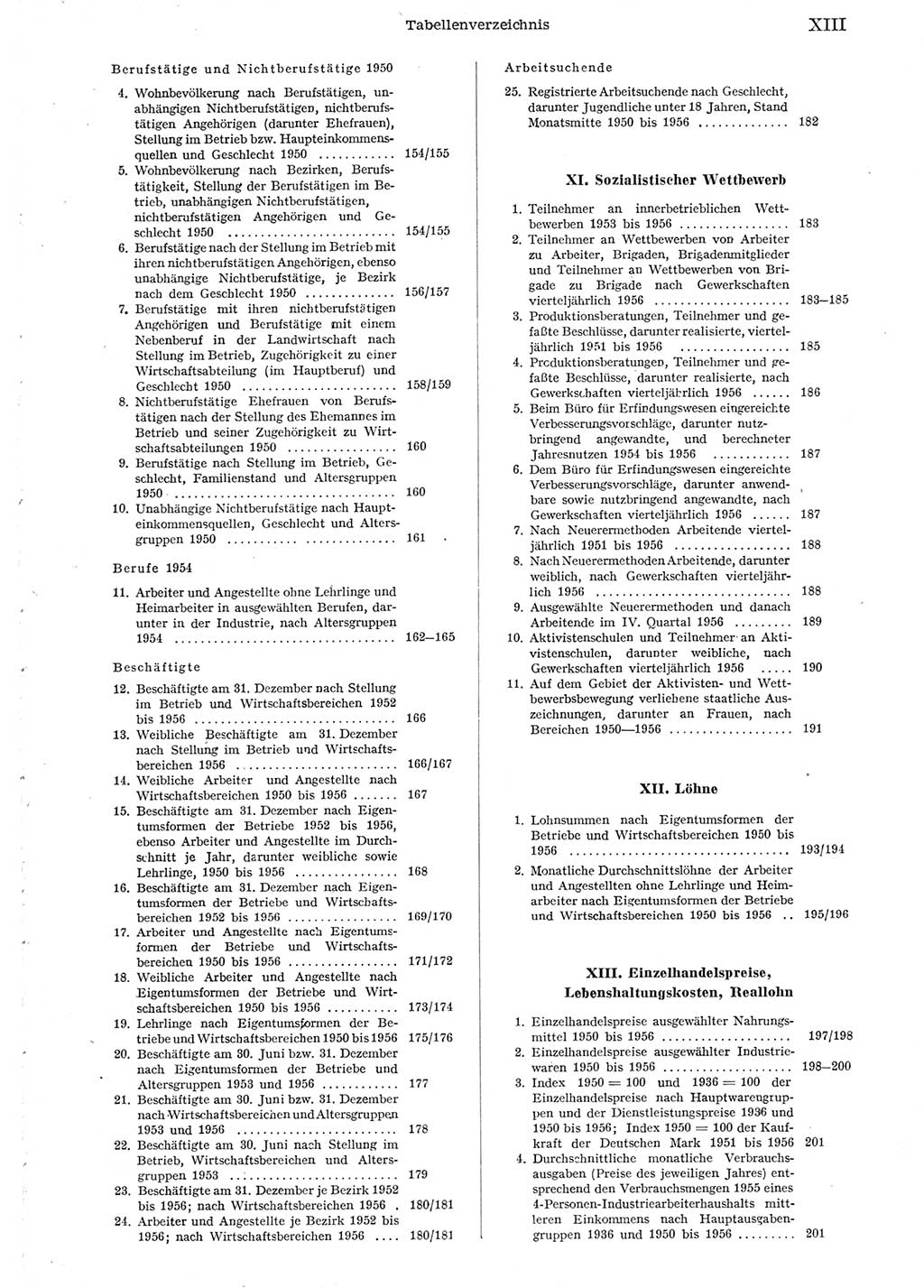 Statistisches Jahrbuch der Deutschen Demokratischen Republik (DDR) 1956, Seite 13 (Stat. Jb. DDR 1956, S. 13)