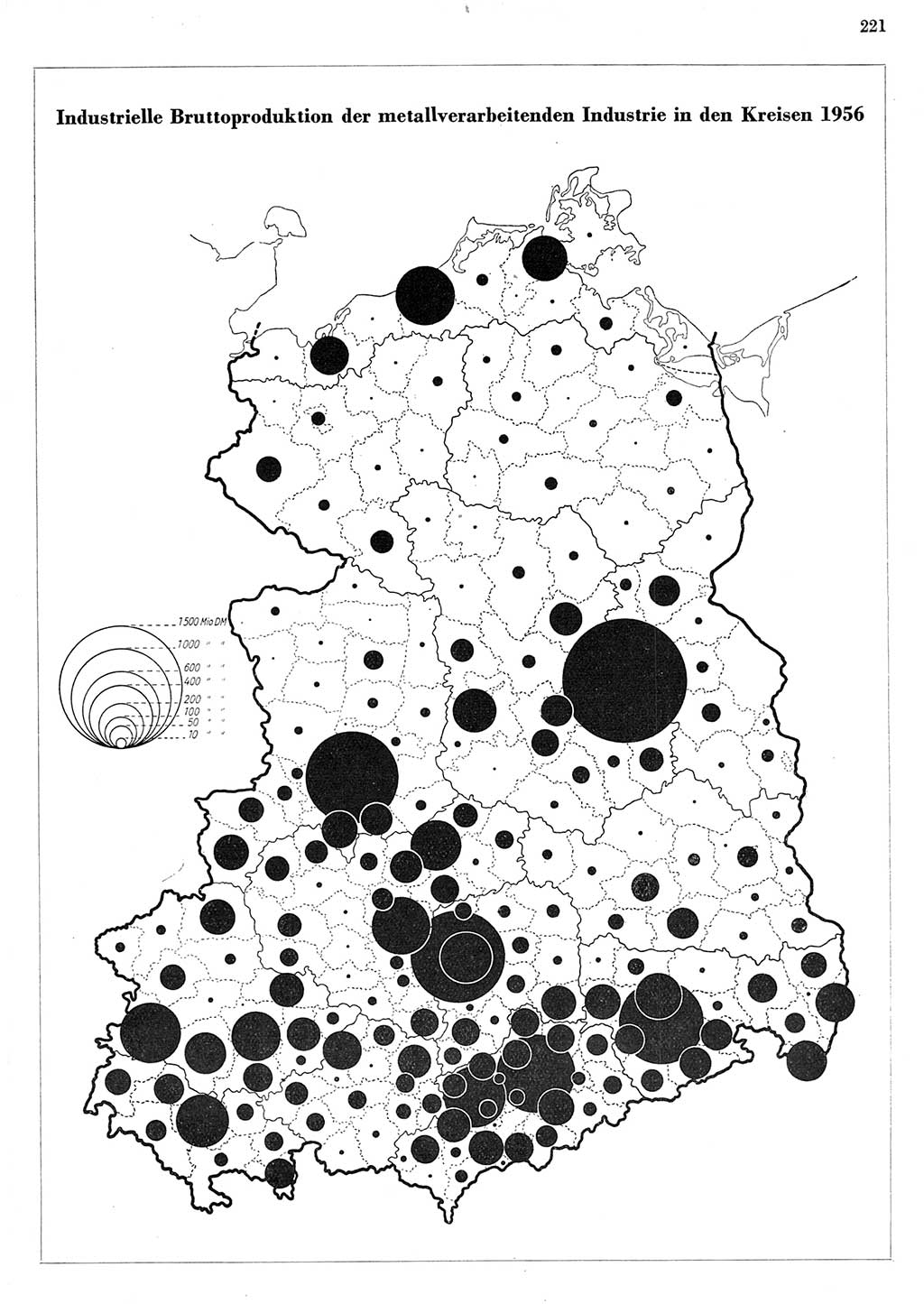 Statistisches Jahrbuch der Deutschen Demokratischen Republik (DDR) 1956, Seite 221 (Stat. Jb. DDR 1956, S. 221)