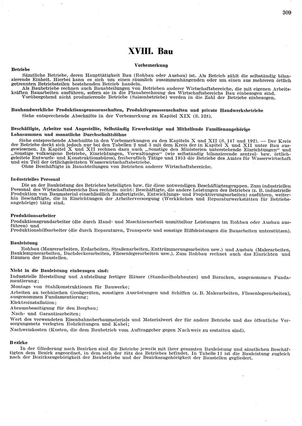 Statistisches Jahrbuch der Deutschen Demokratischen Republik (DDR) 1956, Seite 309 (Stat. Jb. DDR 1956, S. 309)