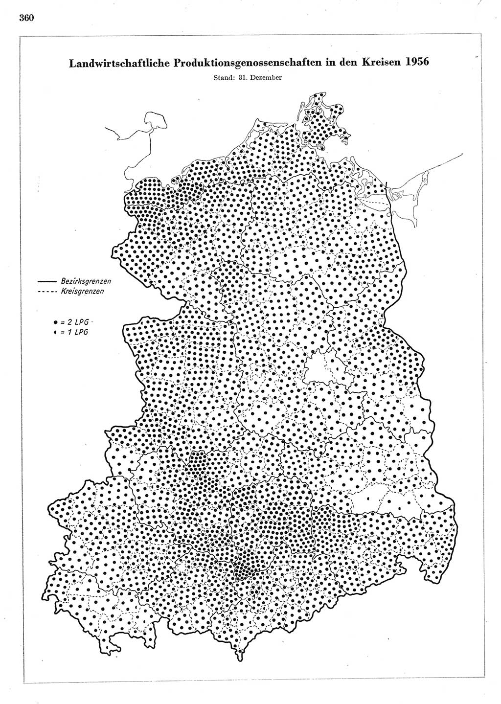 Statistisches Jahrbuch der Deutschen Demokratischen Republik (DDR) 1956, Seite 360 (Stat. Jb. DDR 1956, S. 360)