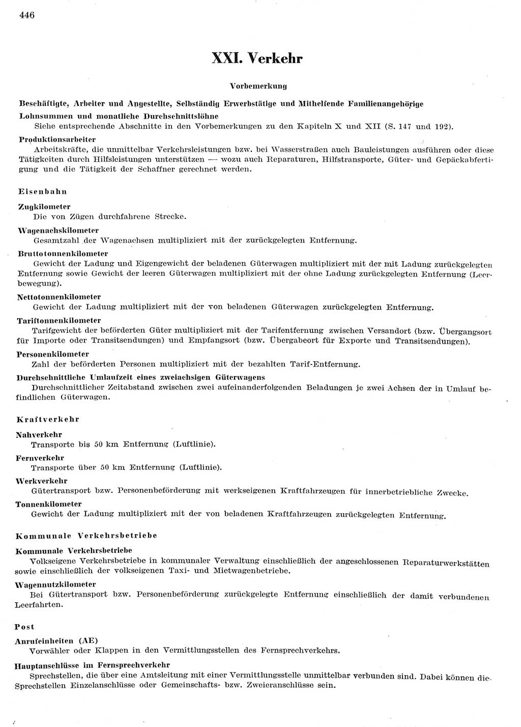 Statistisches Jahrbuch der Deutschen Demokratischen Republik (DDR) 1956, Seite 446 (Stat. Jb. DDR 1956, S. 446)